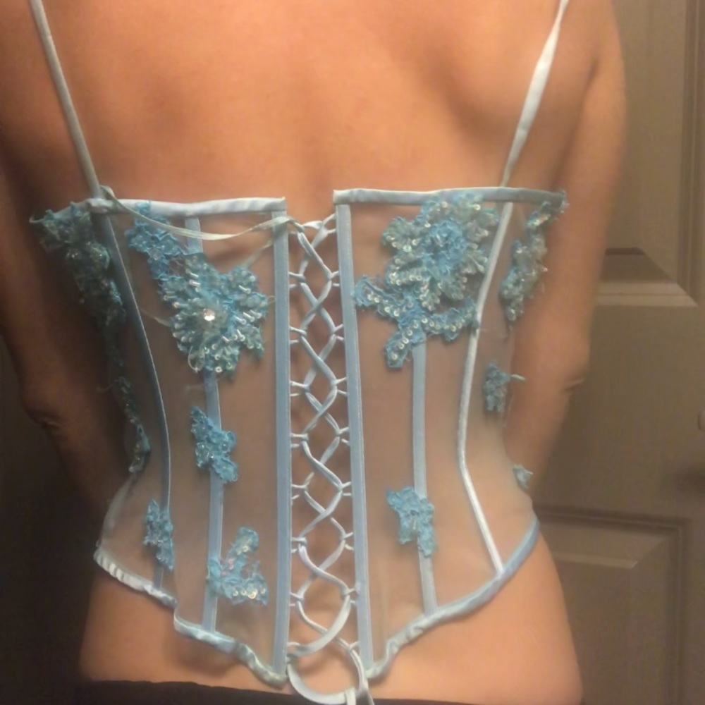 Embroidered corset - Picture 2 of 3